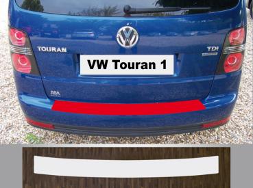 Lackschutzfolie Ladekantenschutz transparent 150 µm für VW Touran 1  2003 - 2010